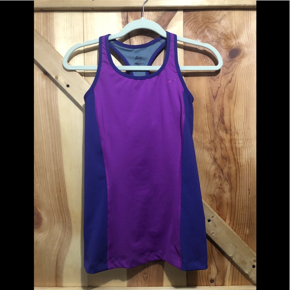 Ladies Nike dri fit work out tank